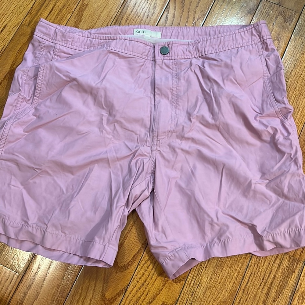 ONIA men’s swim shorts size 36 per owned/ color : between pink/ purses